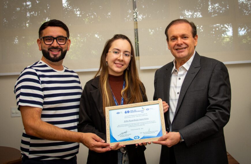 Acadêmica de Administração da UNIGRAN conquista 1º lugar em concurso cultural do CRA-MS
