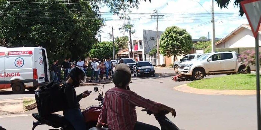 Urgente. Mulher morre atropelada por caminhonete em Ponta Porã