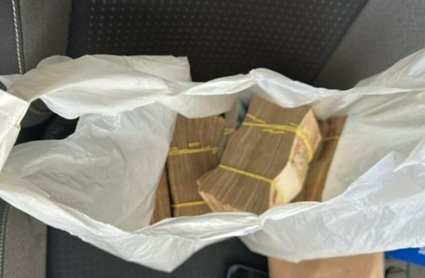 PF apreende mais de R$ 160 mil em espécie, durante pagamento para policial