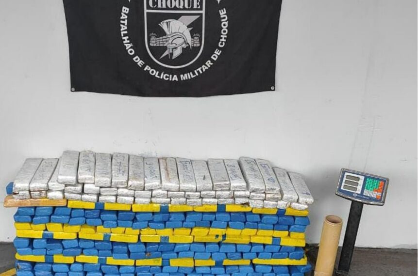 PM estoura depósito de maconha em Campo Grande