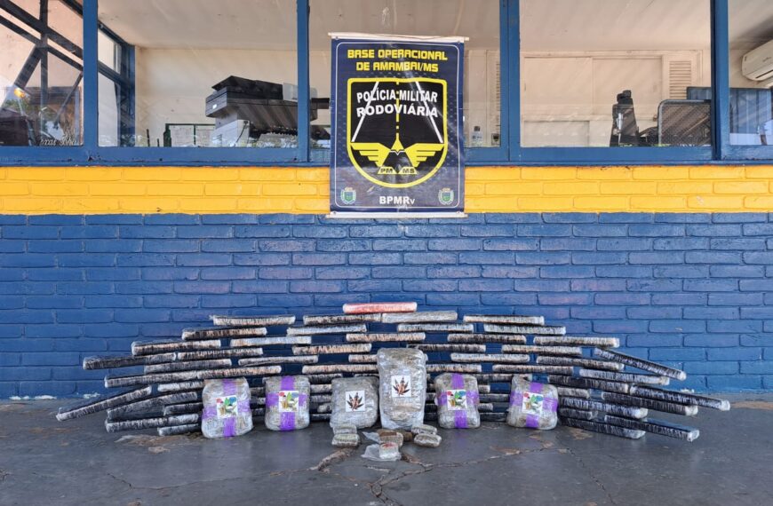 Drogas que estavam sendo levadas de moto para a Capital são apreendidas na fronteira