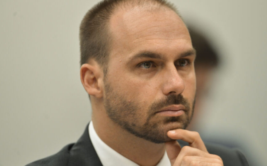 Eduardo Bolsonaro comenta cassação na Câmara: “Essa história não terminou”