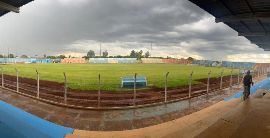Estádio Jacques da Luz recebe obras para jogos do Campeonato Sul-Mato-Grossense