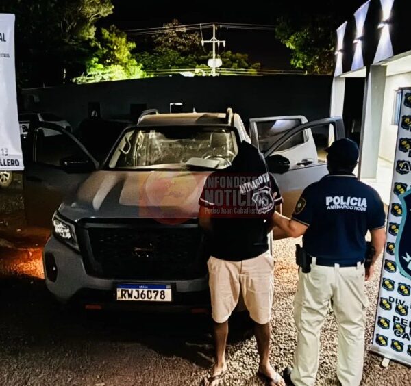 Polícia prende na fronteira homem com veículo preparado&hellip;