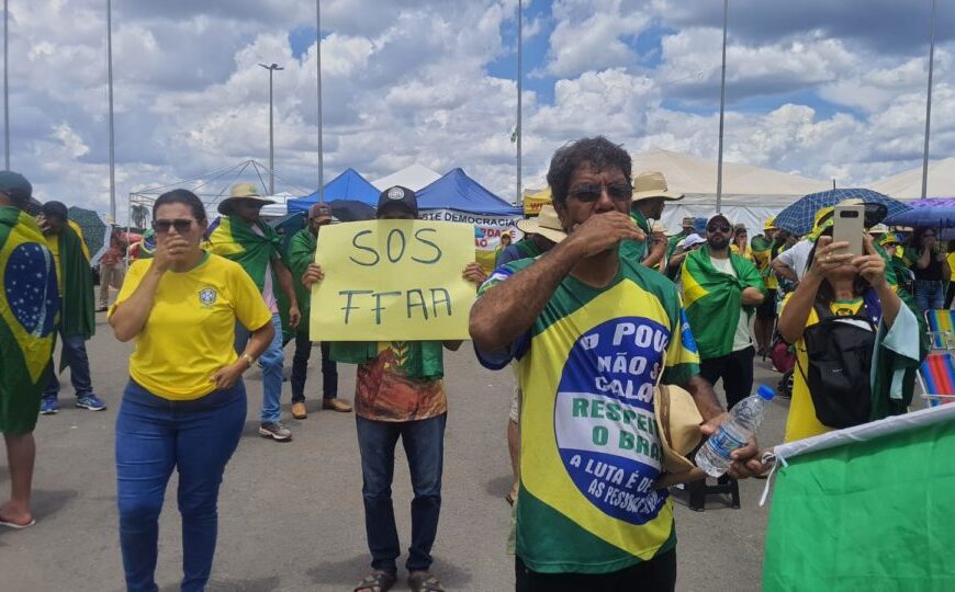 Moraes mobiliza PM do DF para a retirada de uma barraca das proximidades da&hellip;