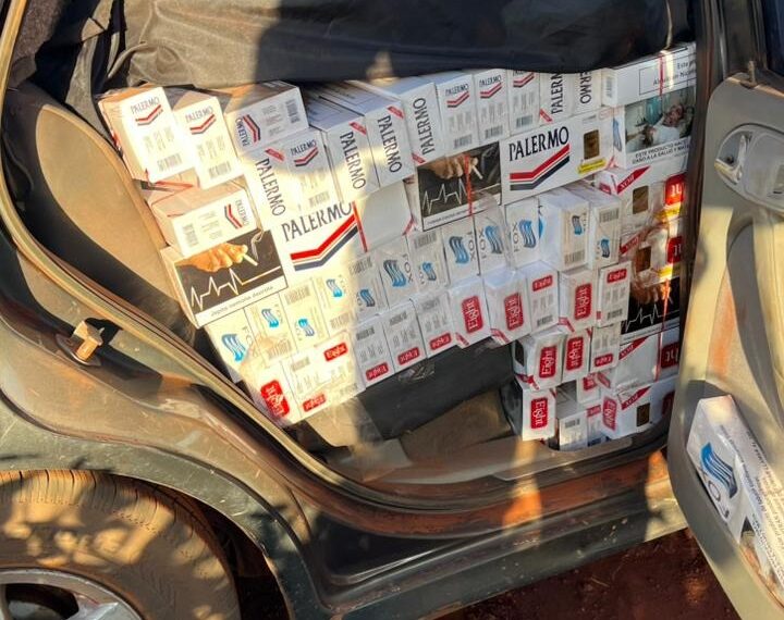 Homens são presos por contrabando de cigarros em Ponta Porã