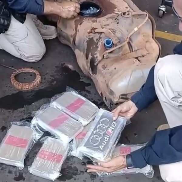PRF apreende carga de cocaína em tanque de&hellip;