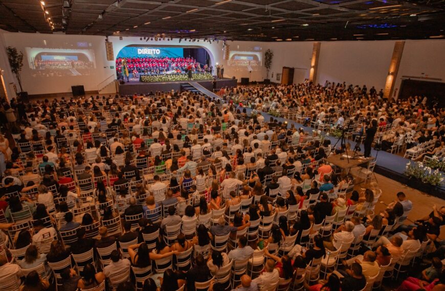 Cerimônias de colações de grau da UNIGRAN abrem o calendário acadêmico de 2026