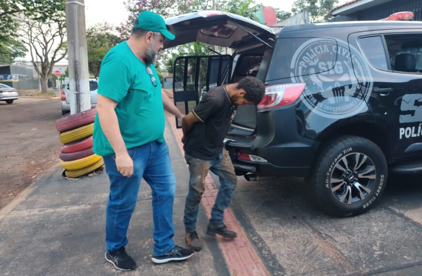 Acusado de matar e atear fogo em desafeto é preso em Dourados