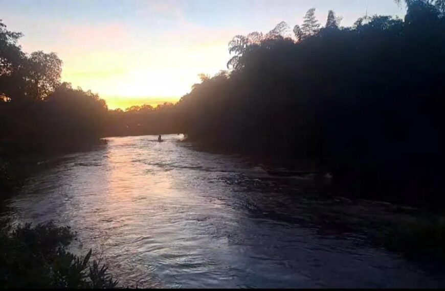 Morador da fronteira desaparece no Rio Apa após sair para nadar