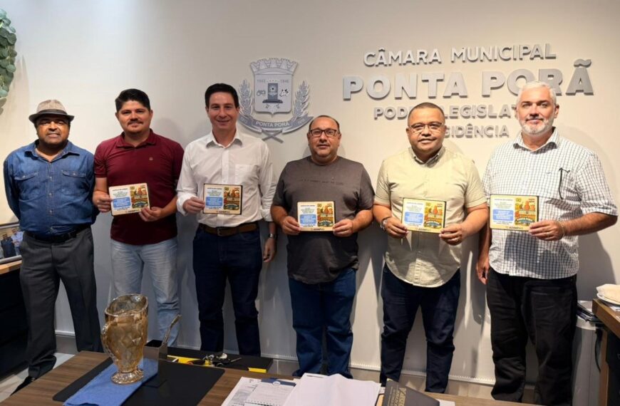 Presidente da Câmara recebe representantes da ADIMP/MS e formaliza evento estadual em Ponta Porã