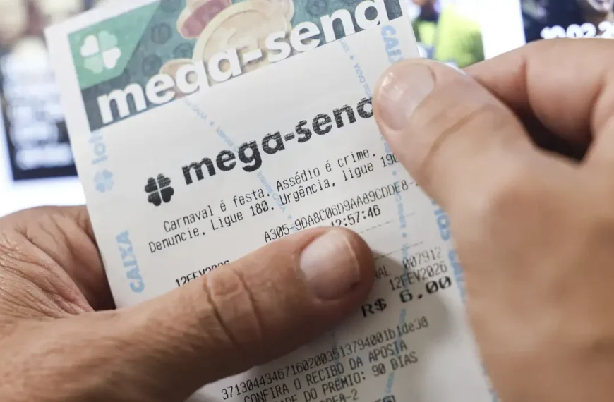 Bilhete de loteria traz alerta de combate à violência contra a mulher