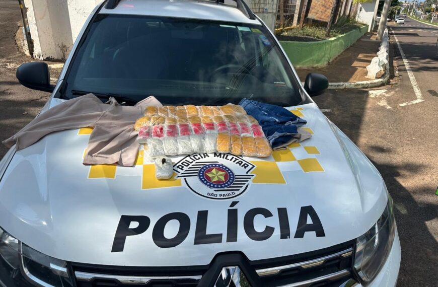 Mulher sai de Ponta Porã com droga presa ao corpo e acaba presa em Dracena