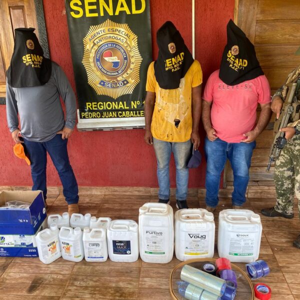 Operação da Senad prende quatro pessoas e destrói&hellip;