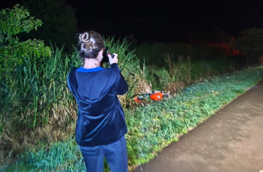 Motociclista morre em acidente com carreta na BR-163 em Douradina