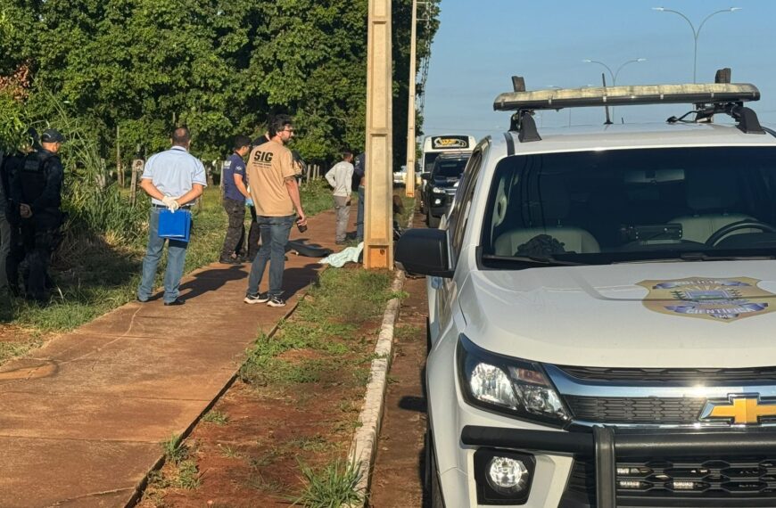 Motociclista morre após colidir contra poste em Nova Andradina