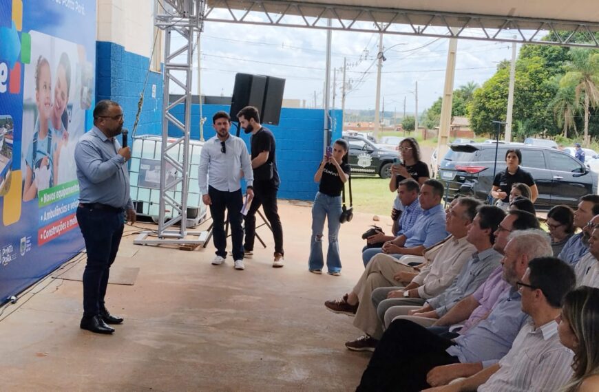 Vereadores prestigiam entrega de investimentos na saúde de Ponta Porã