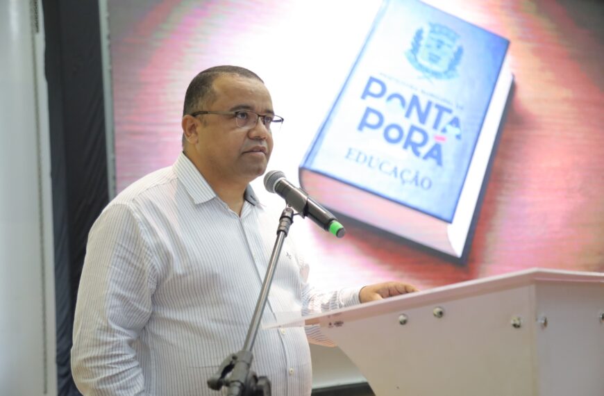 Jelson Barnabé destaca investimentos em educação na abertura do ano letivo em Ponta Porã