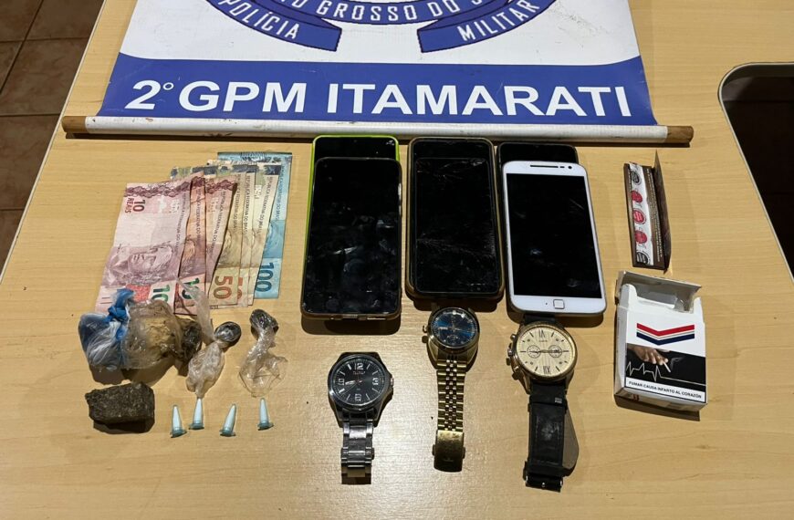 Homem com tornozeleira eletrônica é preso por tráfico de drogas no  Nova Itamarati