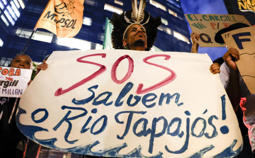 Indígenas invadem terminal da Cargill em Santarém (PA) em protesto contra decreto de Lula