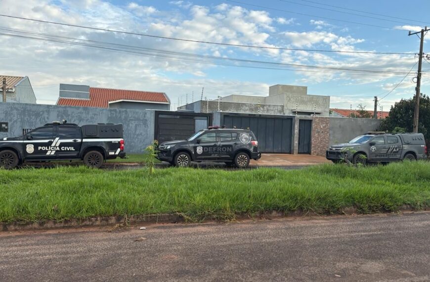 Operação mira grupo que alugava casas para armazenar drogas na fronteira