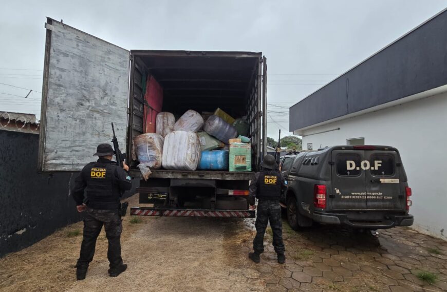 DOF apreende mais de R$ 2 milhões em mercadorias de contrabando