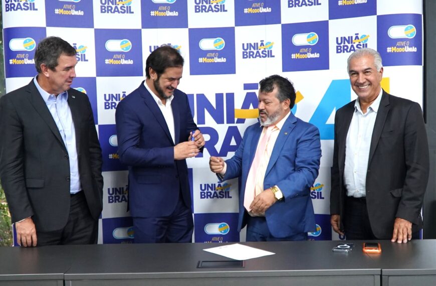 Empresário Carlos Bernardo oficializafiliação ao União Brasil em Brasília