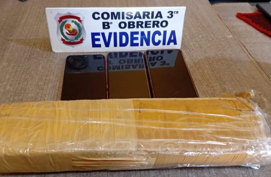 Polícia encontra maconha e celulares em penitenciária da fronteira