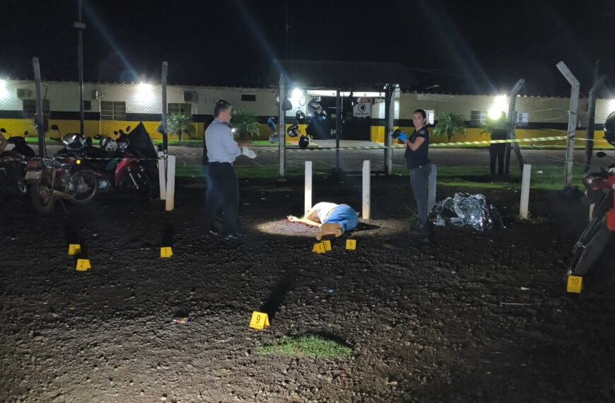 Identificado homem executado a tiros na porta do presídio semiaberto de Dourados