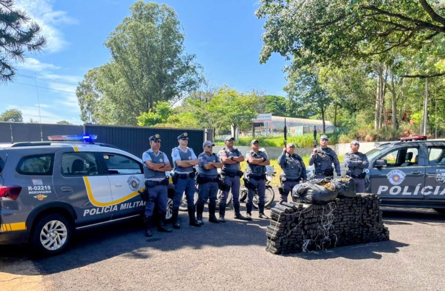 Maconha que saiu da fronteira é apreendida após perseguição em São Paulo
