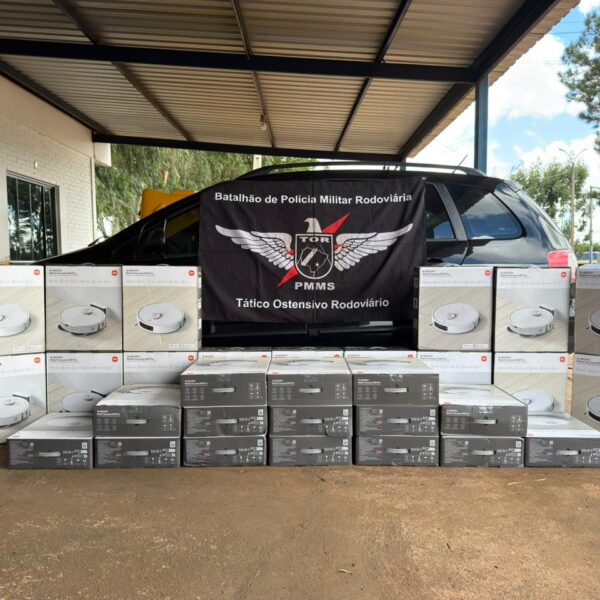 TOR apreende mercadorias ilegais em Laguna Carapã