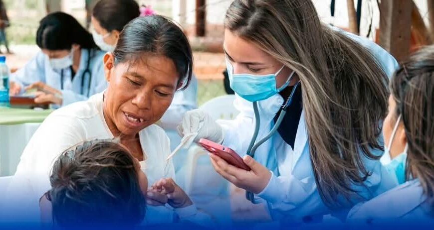 UCP e Interamericana levam ação socialpara assentamento em Pedro Juan