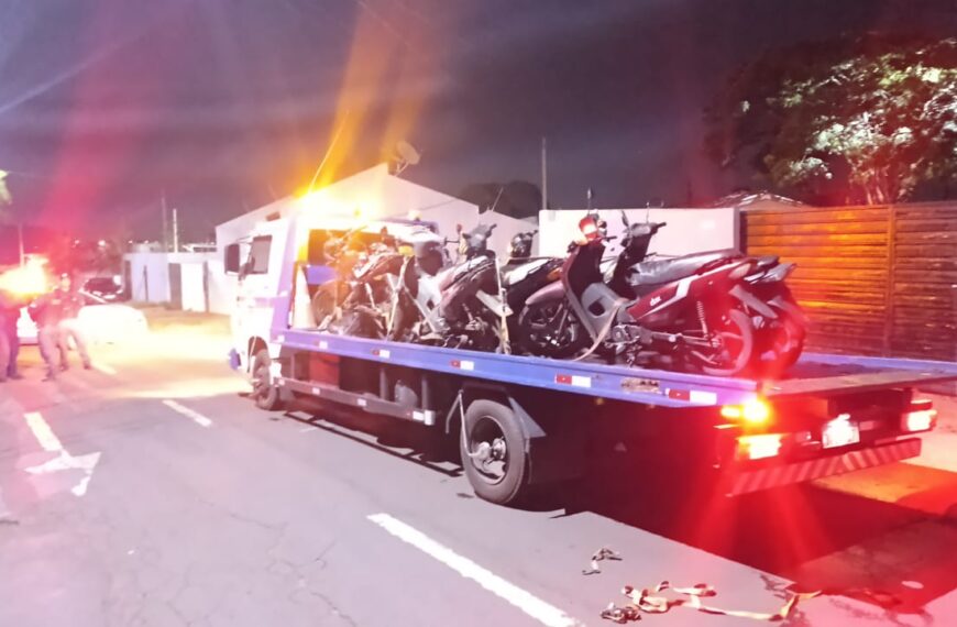 Operação conjunta apreende veículos irregulares em Ponta Porã