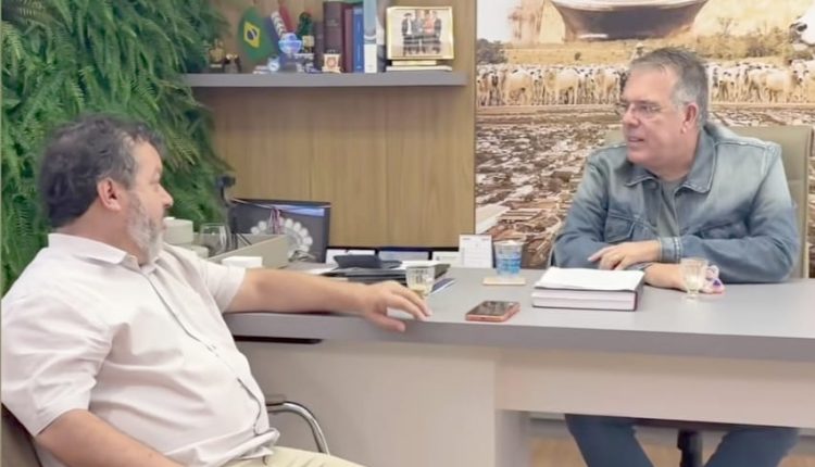 Carlos Bernardo visita prefeito Eduardo Campos e discute projetos para a fronteira