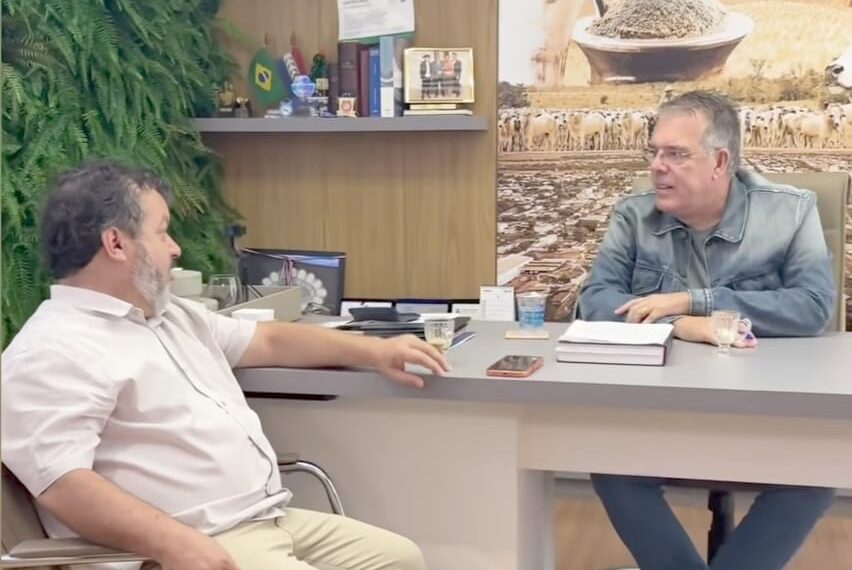 Carlos Bernardo visita prefeito Eduardo Campos e discute projetos para a fronteira