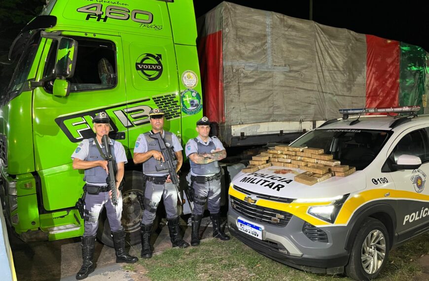 Motorista que saiu de Corumbá é preso com mais de 35 kg de cocaína em São Paulo