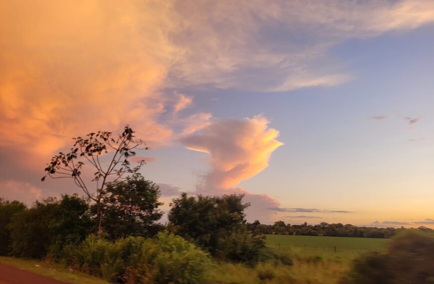 Feriado com possibilidade de chuva na fronteira