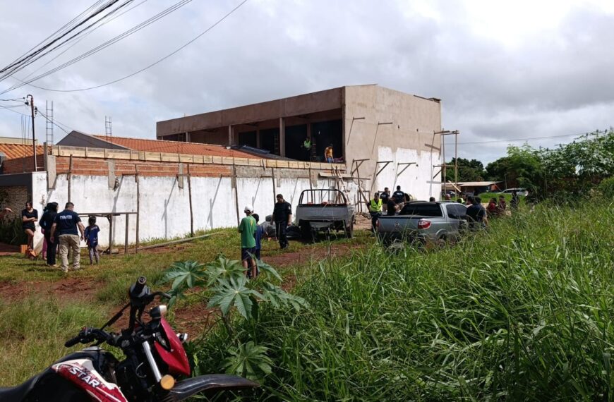 Homem é executado em obra em Pedro Juan; suspeito fugiu após roubar motocicleta