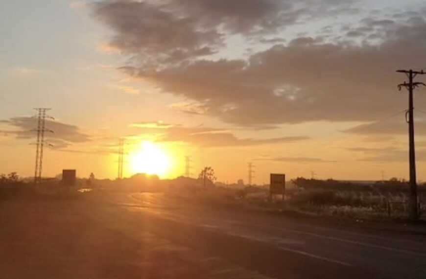 Domingo de sol sem possibilidade de chuva na fronteira