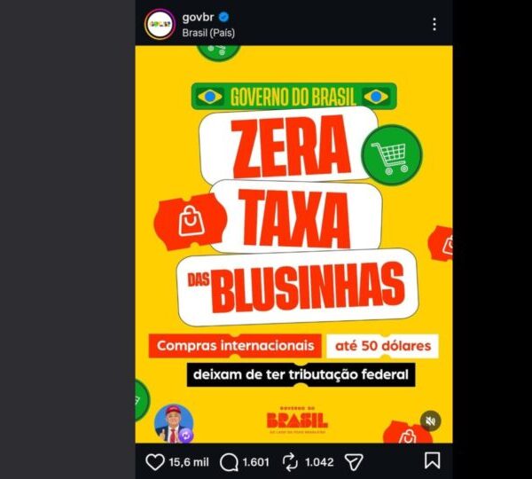 Governo Lula celebra fim da “taxa das blusinhas”,&hellip;