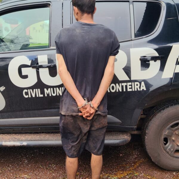 Homem é preso pela GCMFron após tentativa de&hellip;