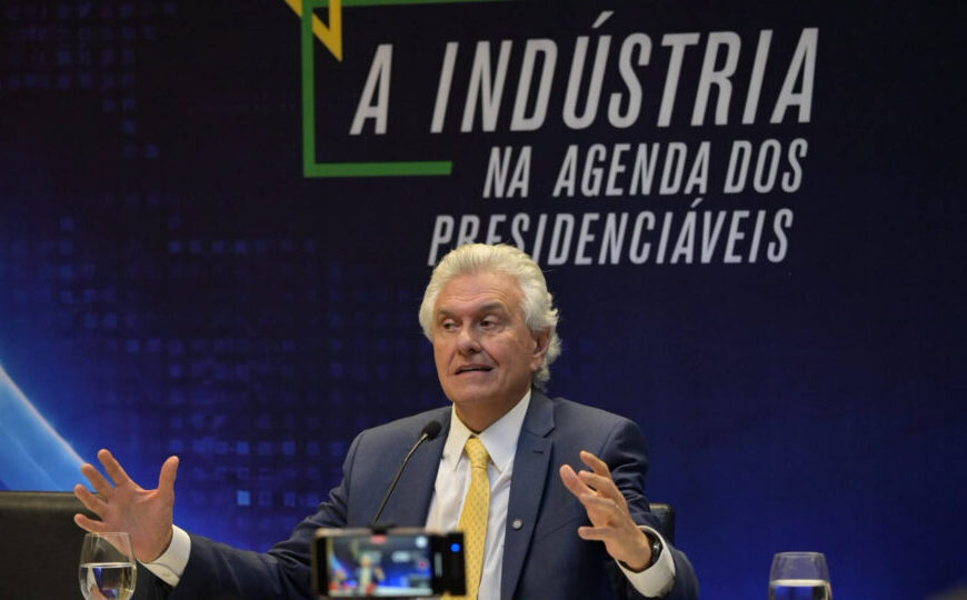 Caiado diz que prioridade é tirar PT do poder e promete pacote de reformas