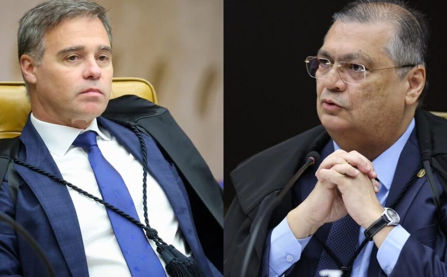 Mendonça e Dino discutem sobre risco de censura nas redes