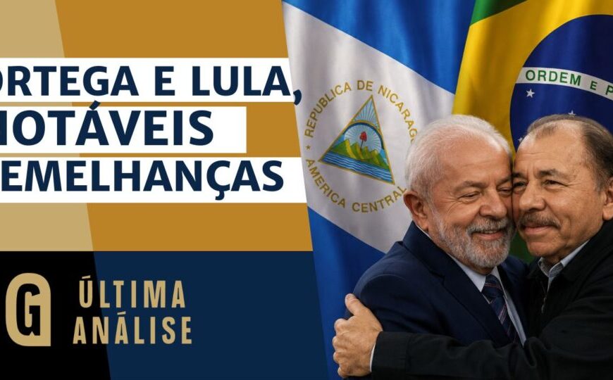 Ortega e Lula: as alarmantes semelhanças no eixo da esquerda