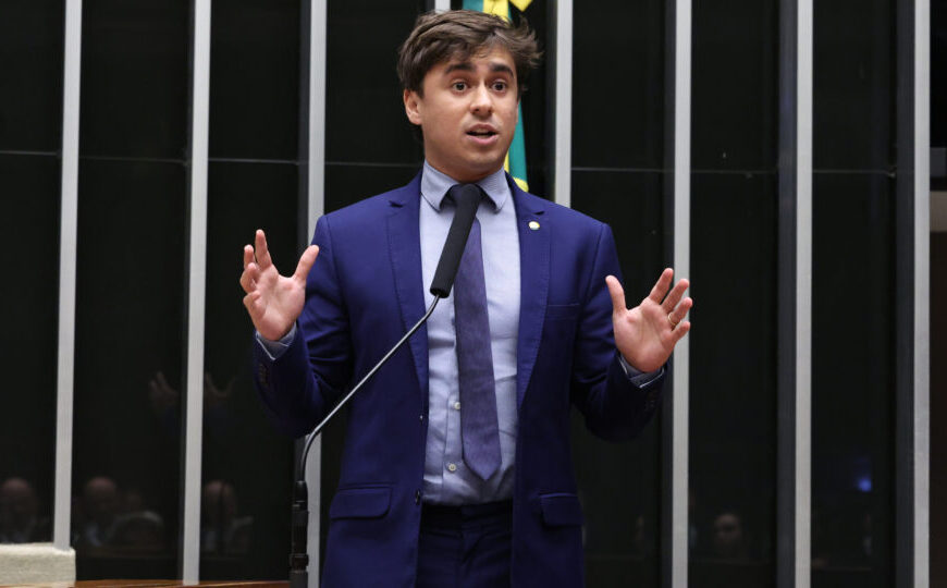 Perfil de Nikolas Ferreira no Instagram tem foto e quase todos os posts apagados