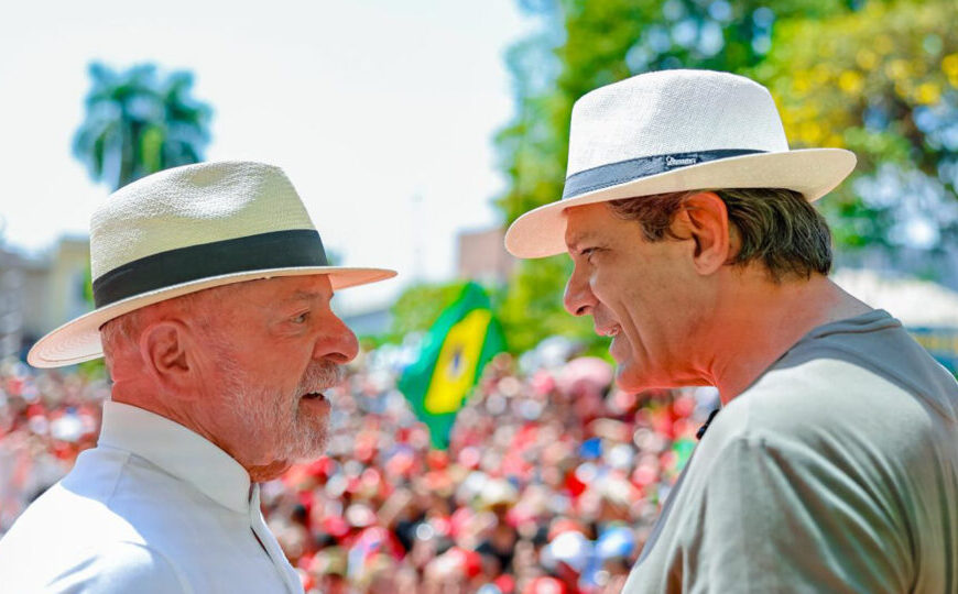 Lula ignora crise no STF em campanha no interior de São Paulo com Haddad