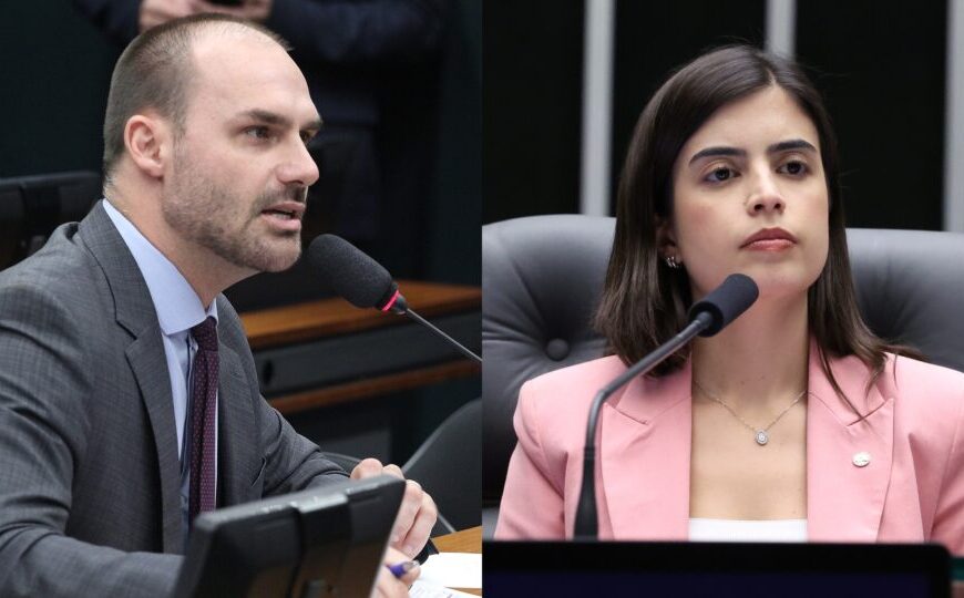 STF condena Eduardo Bolsonaro por difamar Tabata Amaral. Veja como votaram os ministros