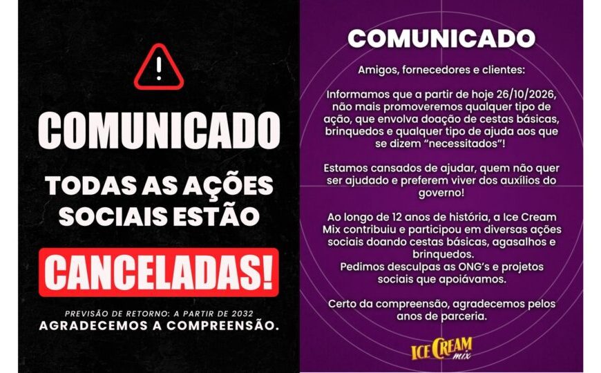 Empresários anunciam fim de ações sociais com incertezas econômicas pós-vitória de Lula