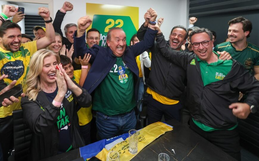 Jorginho Mello vence no primeiro turno com a maior vantagem sobre segundo colocado